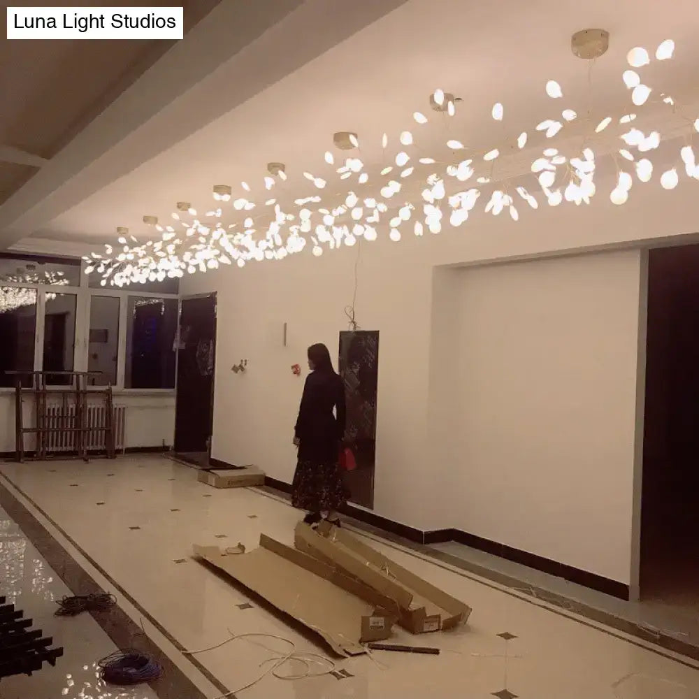 Gold Firefly Pendant Light