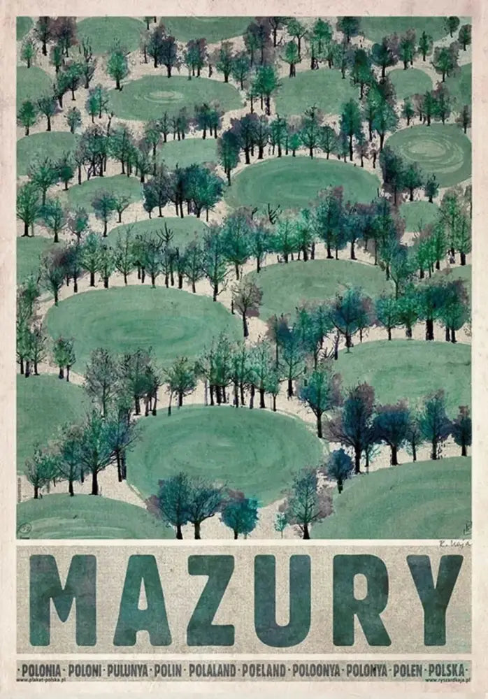 Black White City Poster