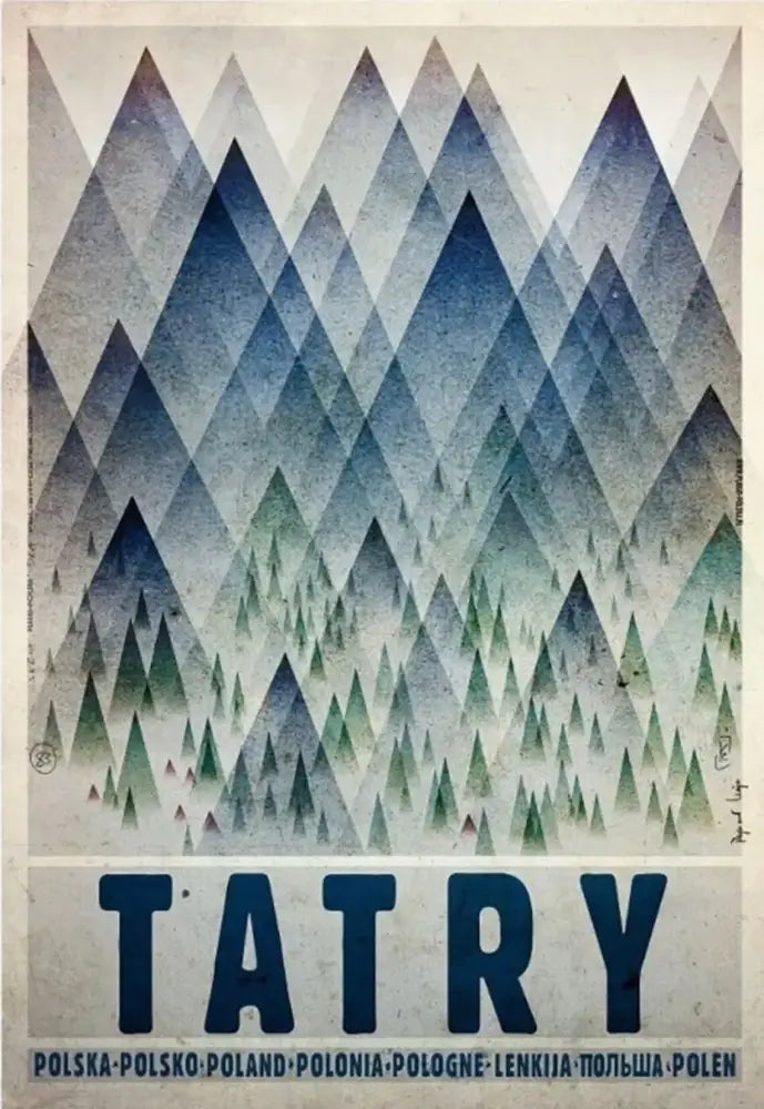 Black White City Poster