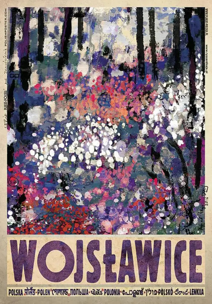 Black White City Poster
