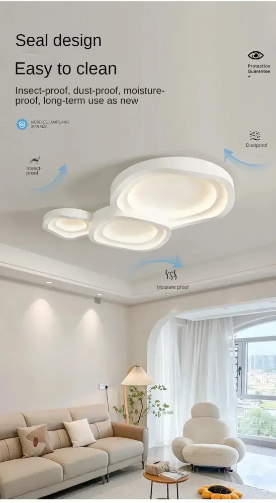 White Cloud LED Lamp