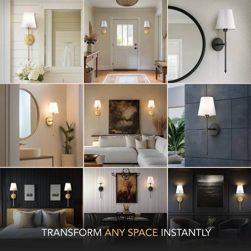 Modern Wireless Wall Sconces