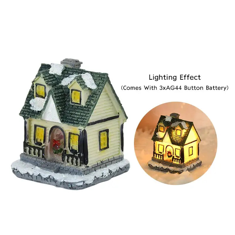 Wooden LED Light Cabin