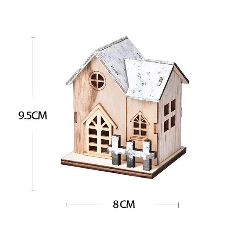 Wooden LED Light Cabin