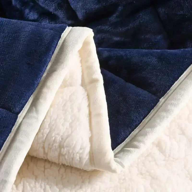 Blue Flannel Quilt