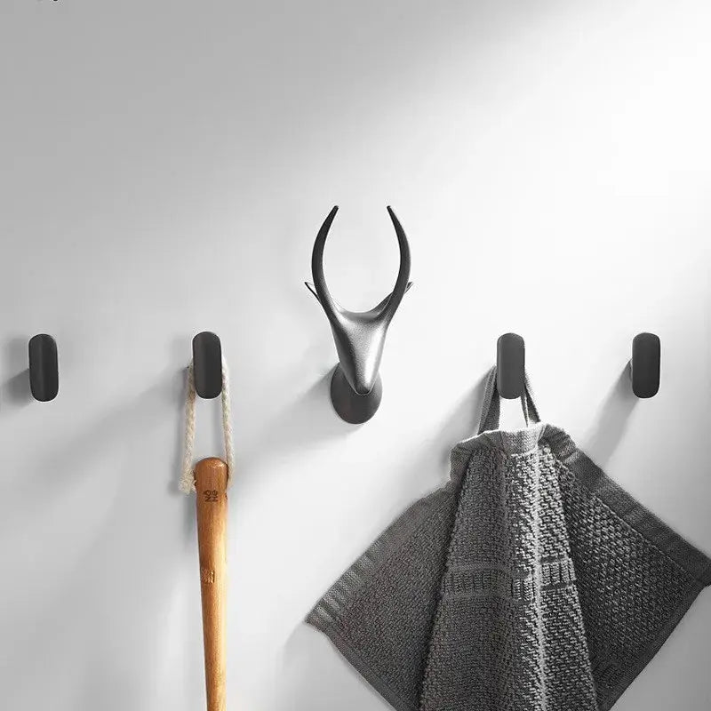 Grey Antler Wall Hooks