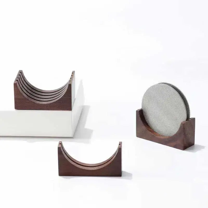Blue Black Coaster Set