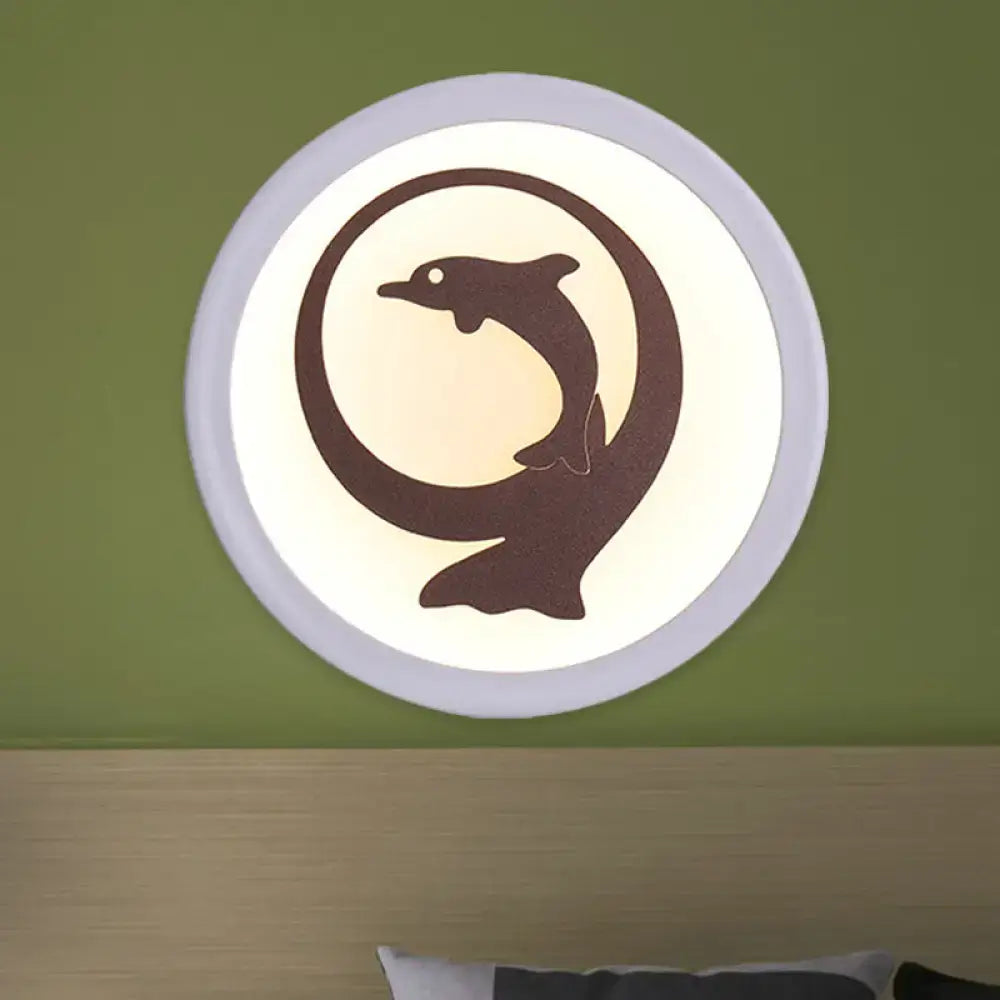 White Iron Ceiling Light