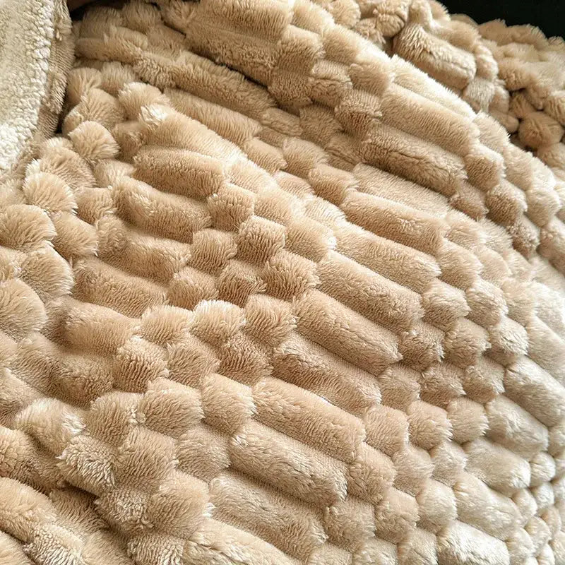 Lamb Plush Throw Blanket