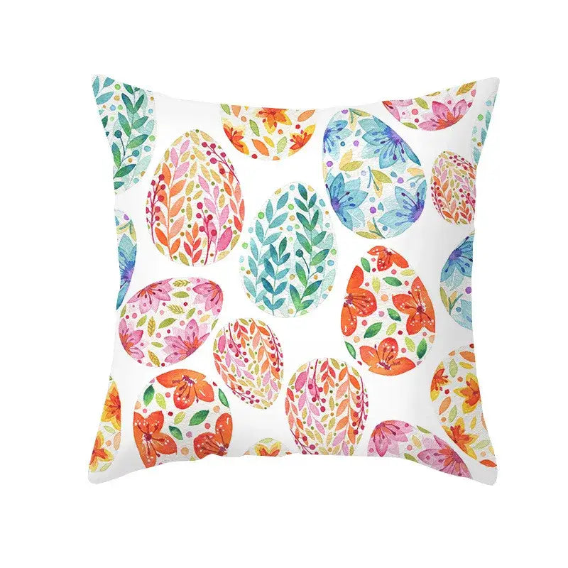Floral Rabbit Pillowcase
