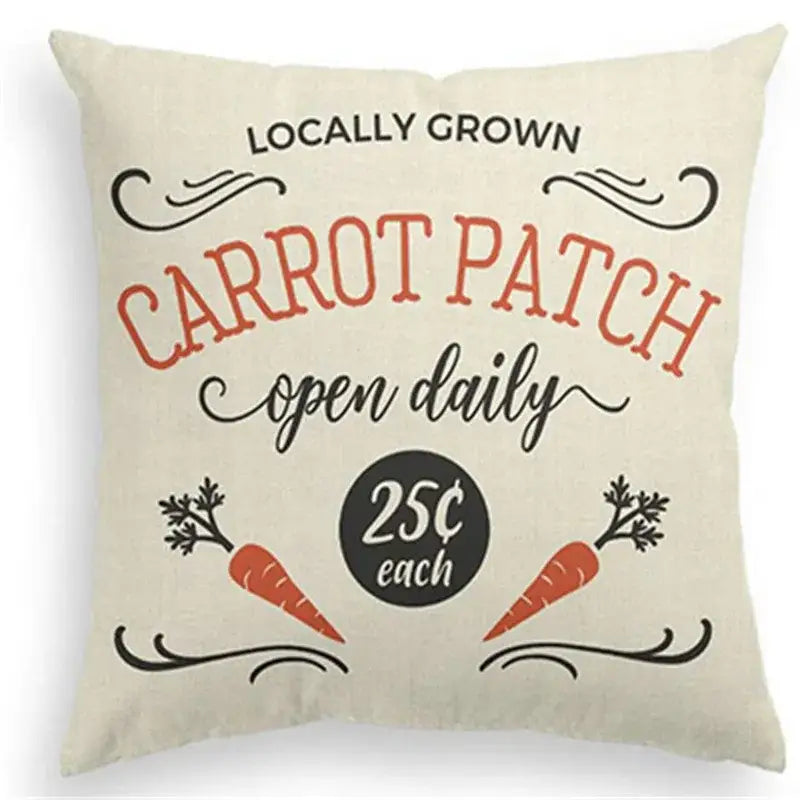 Linen Rabbit Pillowcase Set