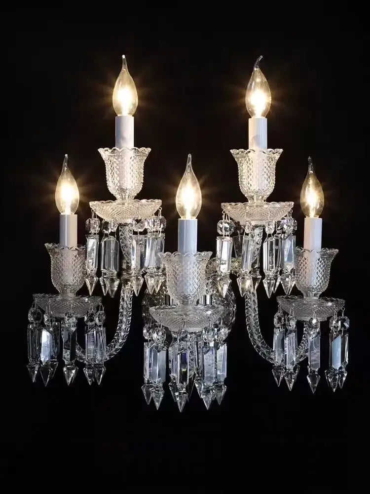 Crystal Gold Wall Lamp