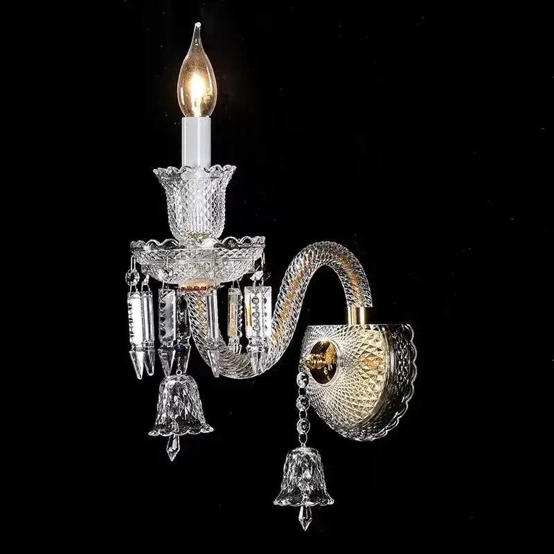 Crystal Gold Wall Lamp
