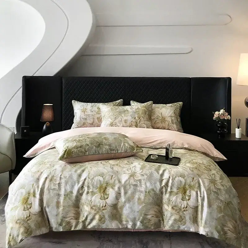 Bird Floral Cotton Bedding