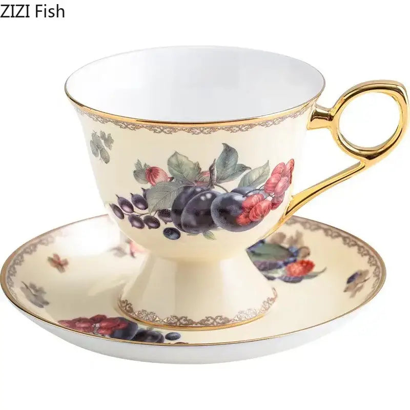 Black Ceramic Tea Set