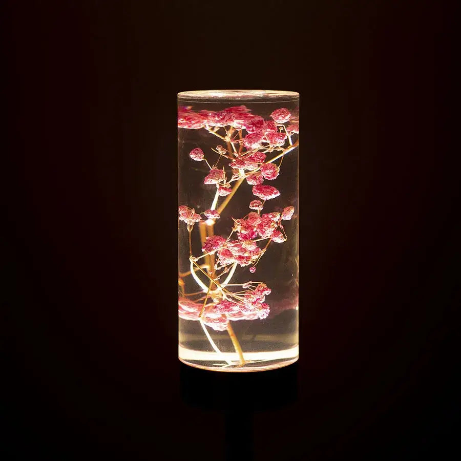 Brass Flower Desk Lamp