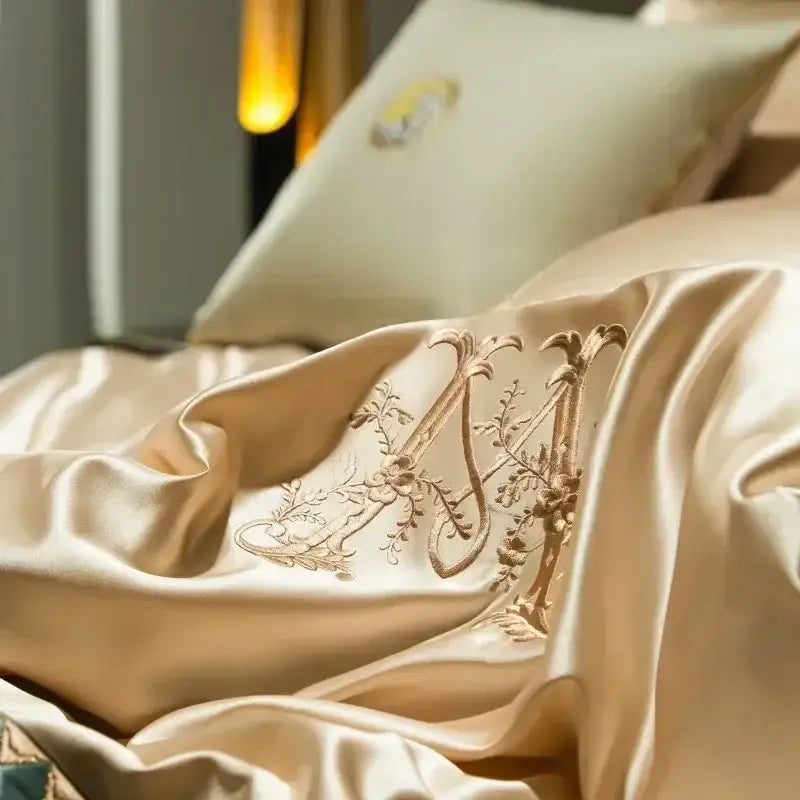 Teal Egyptian Cotton Bedding Set