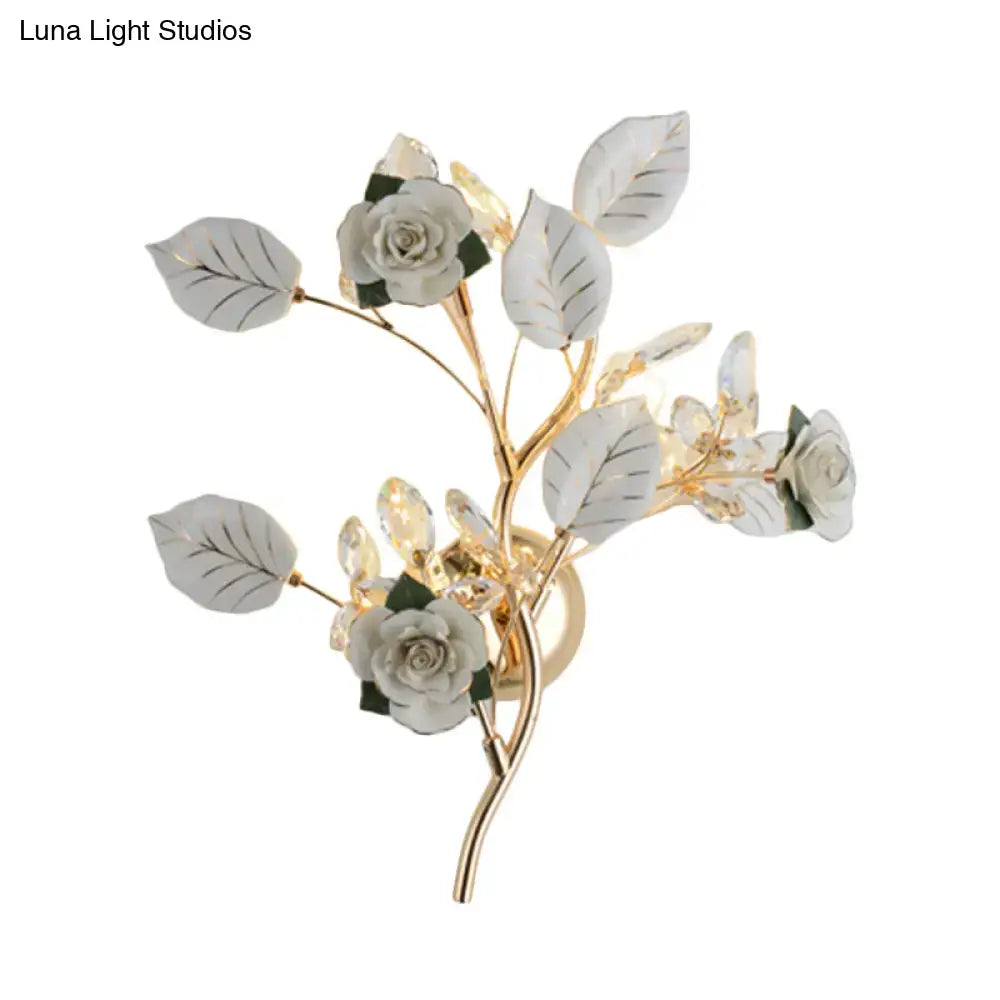 Gold Branch Wall Lamp