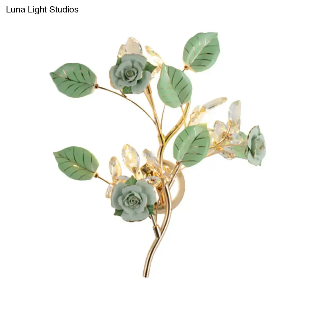 Gold Branch Wall Lamp