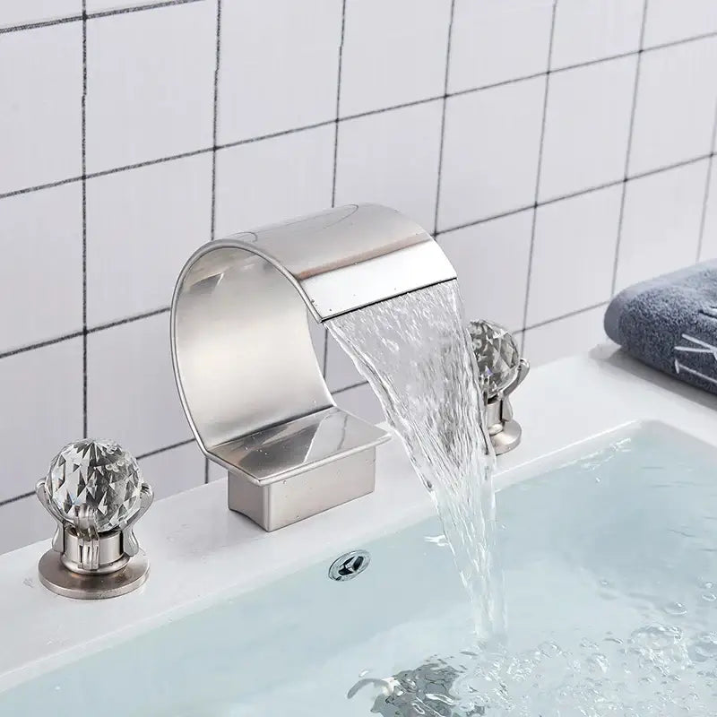 Gold Crystal Basin Faucet