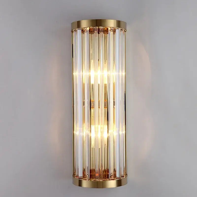 Gold Crystal Modern Sconce