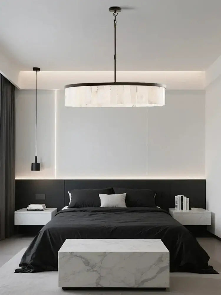 Gold Marble Pendant Light