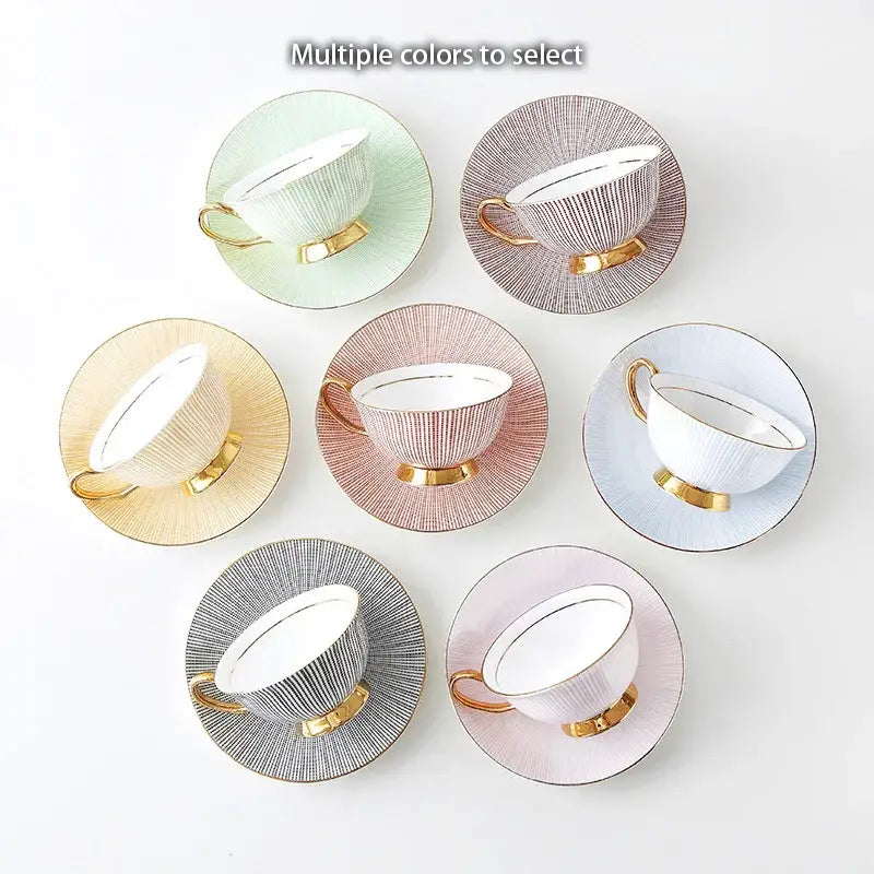 Gold Porcelain Tea Set