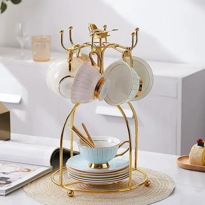 Gold Porcelain Tea Set