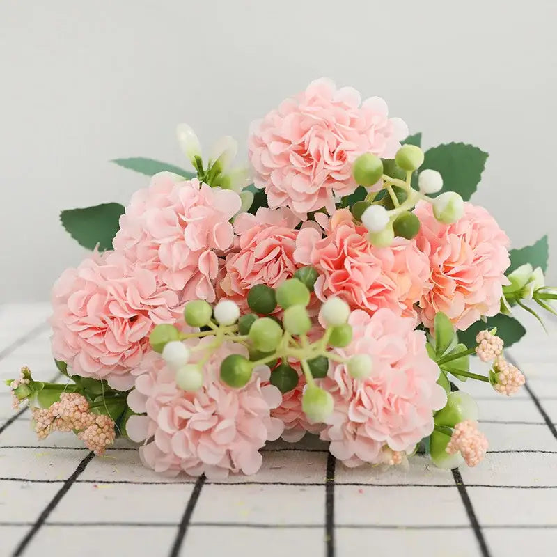 Silk Pink Daisy Bouquet