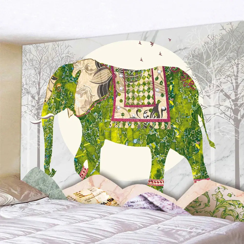 Elephant Tarot Tapestry