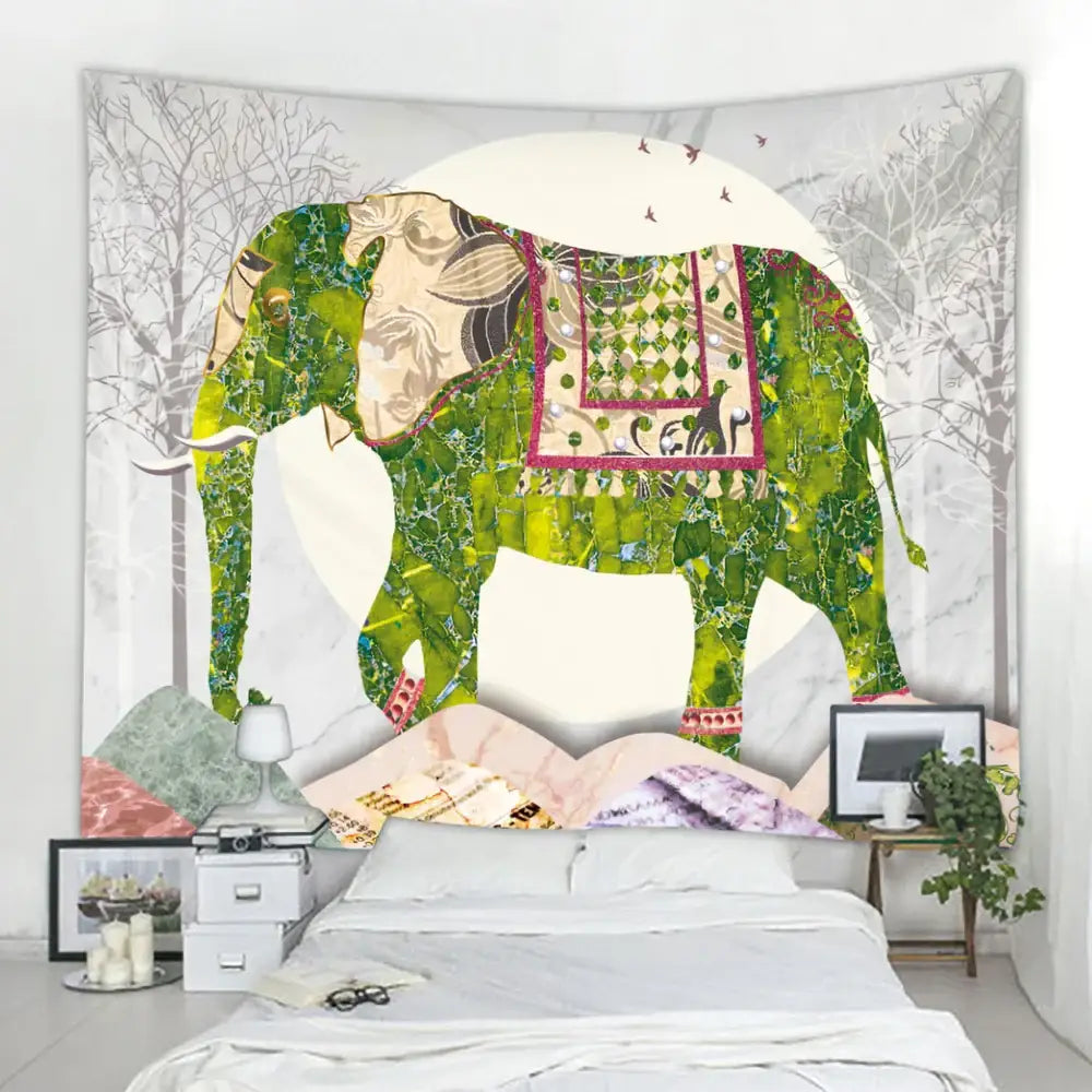 Elephant Tarot Tapestry