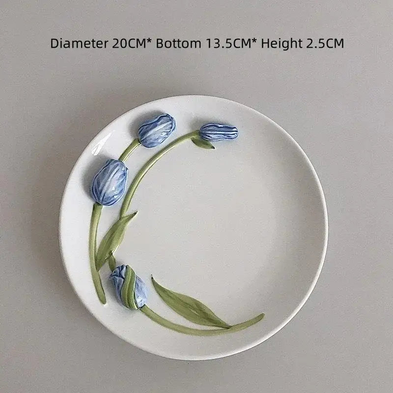Tulip Ceramic Cup Set