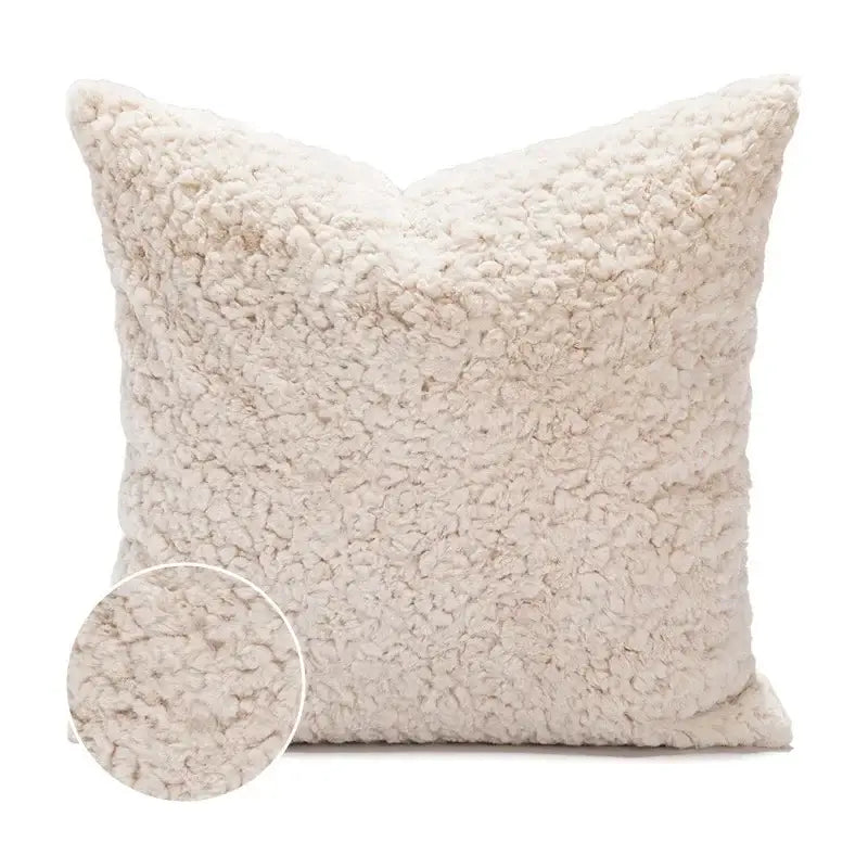 Red Snowman Pillow Cover