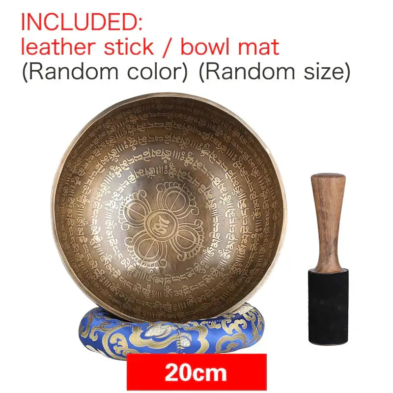 Gold Tibetan Singing Bowl