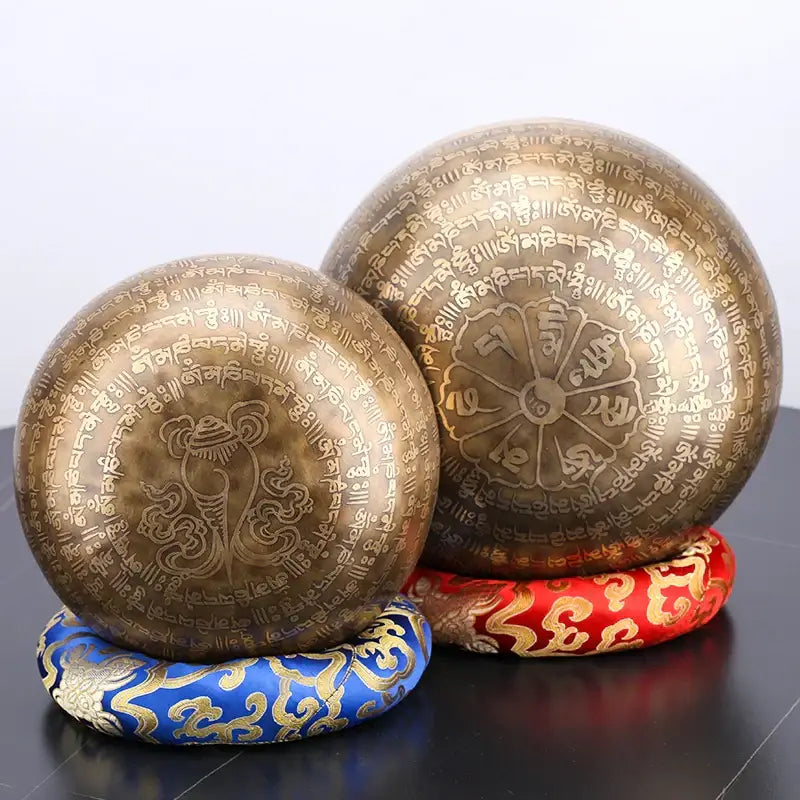 Gold Tibetan Singing Bowl