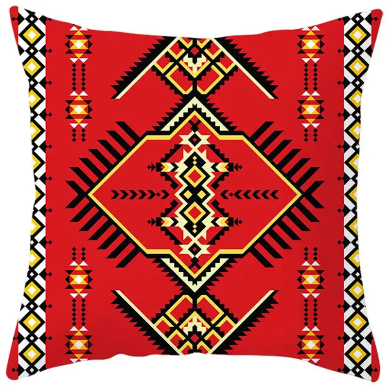 Geometric Boho Pillow Cover