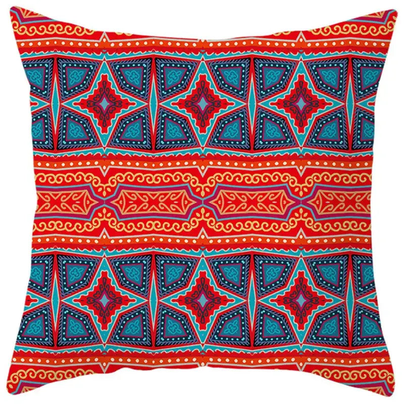 Geometric Boho Pillow Cover