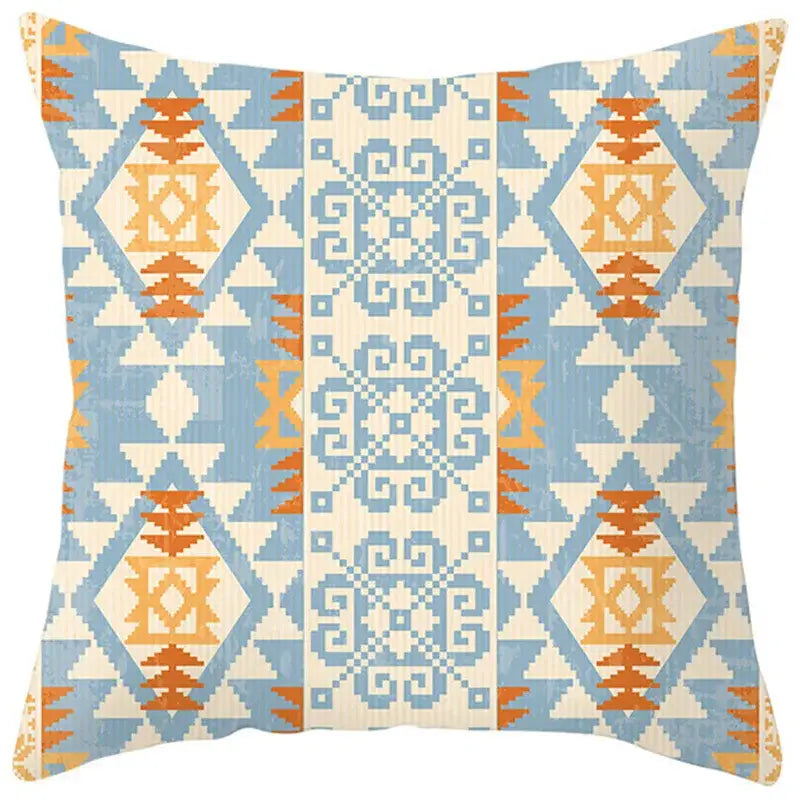 Geometric Boho Pillow Cover