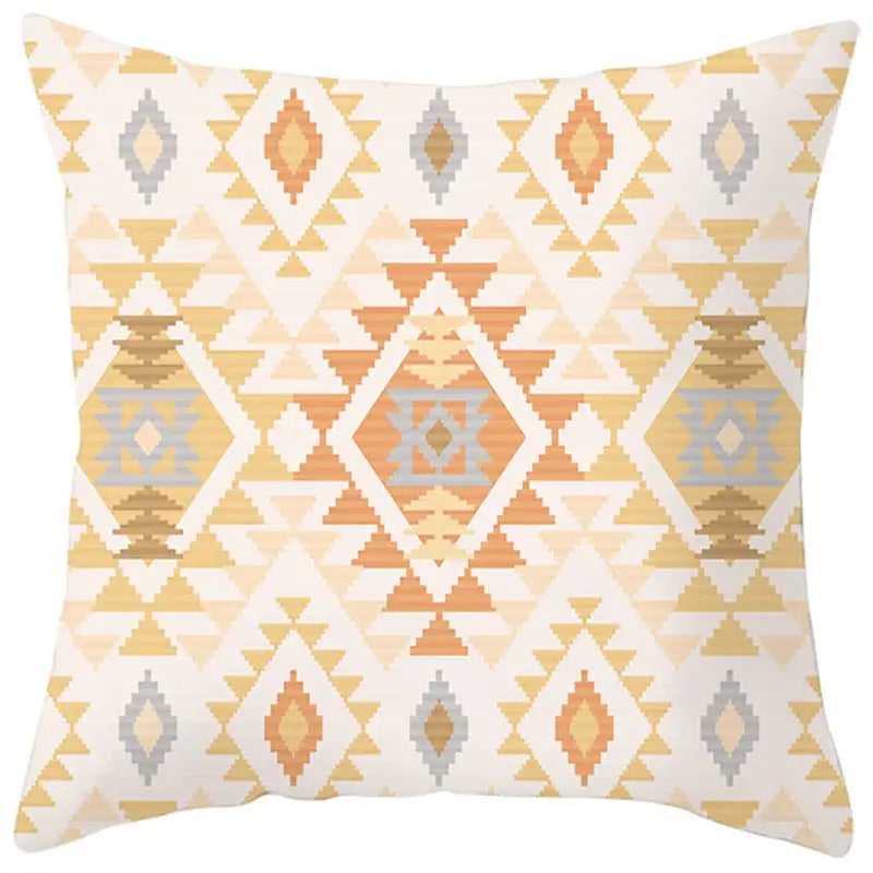 Geometric Boho Pillow Cover