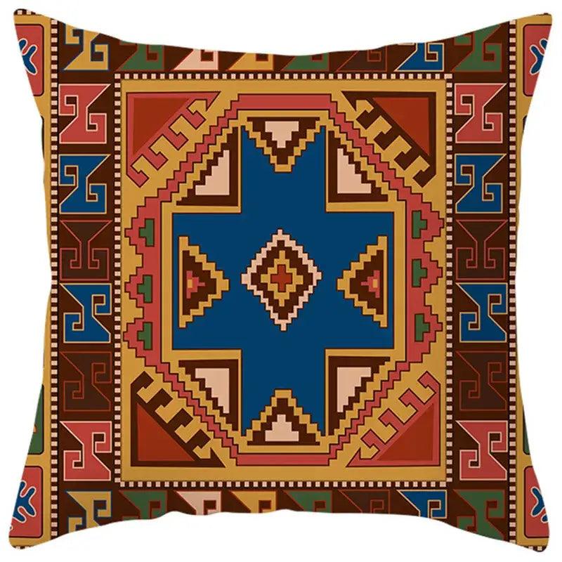 Geometric Boho Pillow Cover