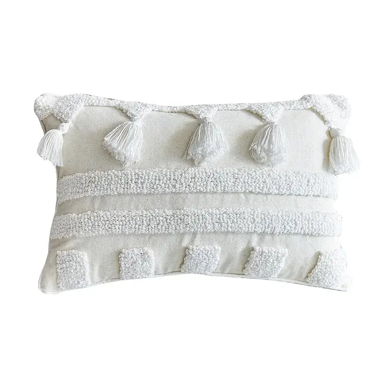 Cream Tufted Cushion Case