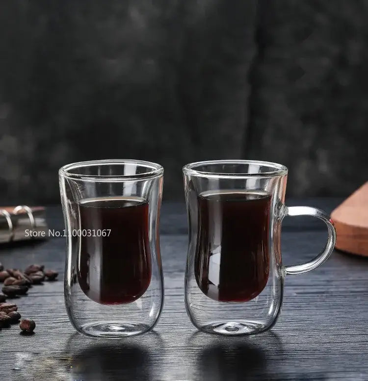 Clear Glass Tea Cups