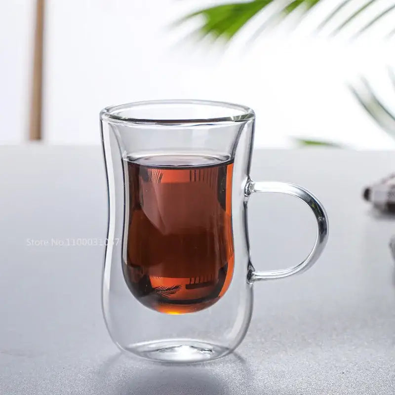 Clear Glass Tea Cups
