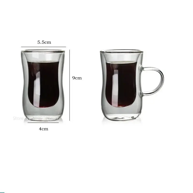 Clear Glass Tea Cups