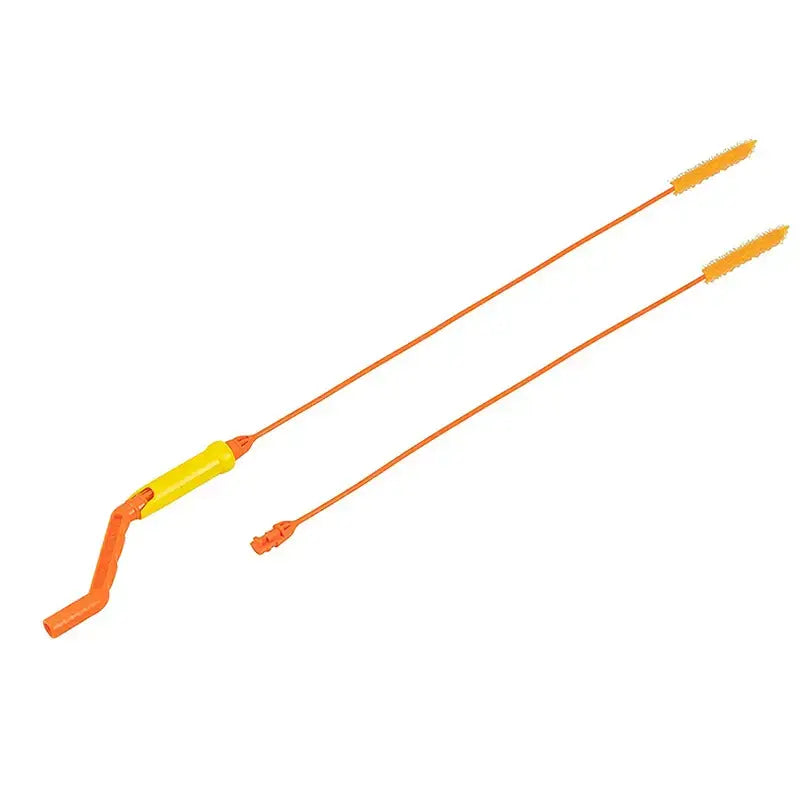 Orange Drain Cleaner Brush