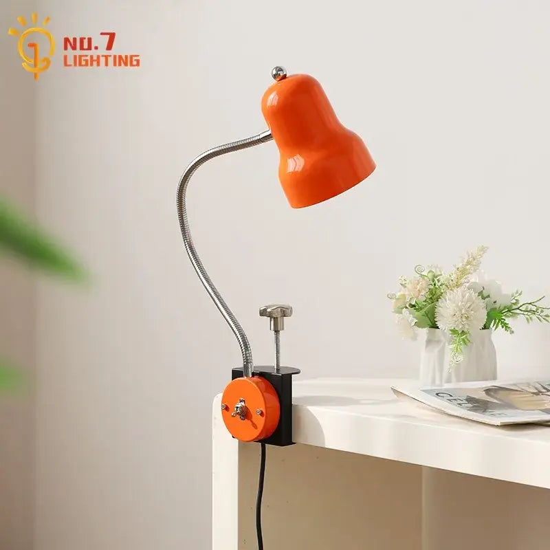 Red Black LED Desk Lamp