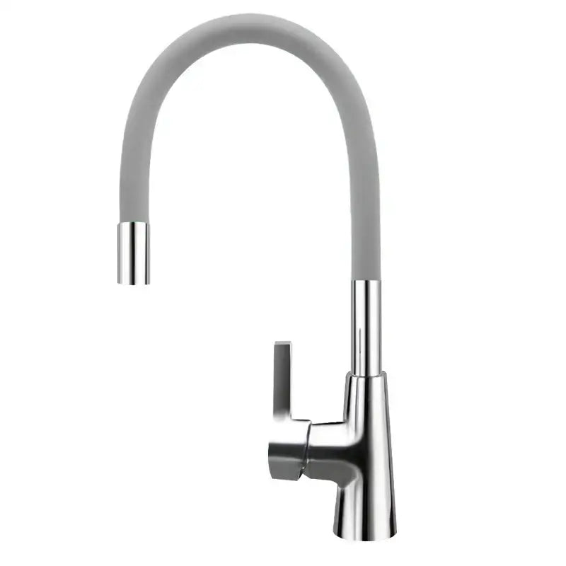 Red Chrome Kitchen Faucet