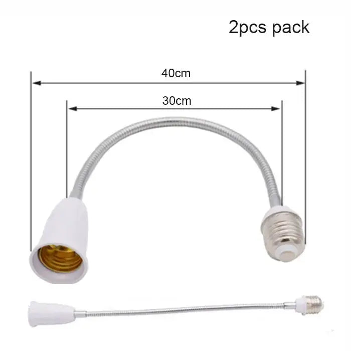 White Gold Lamp Adaptor
