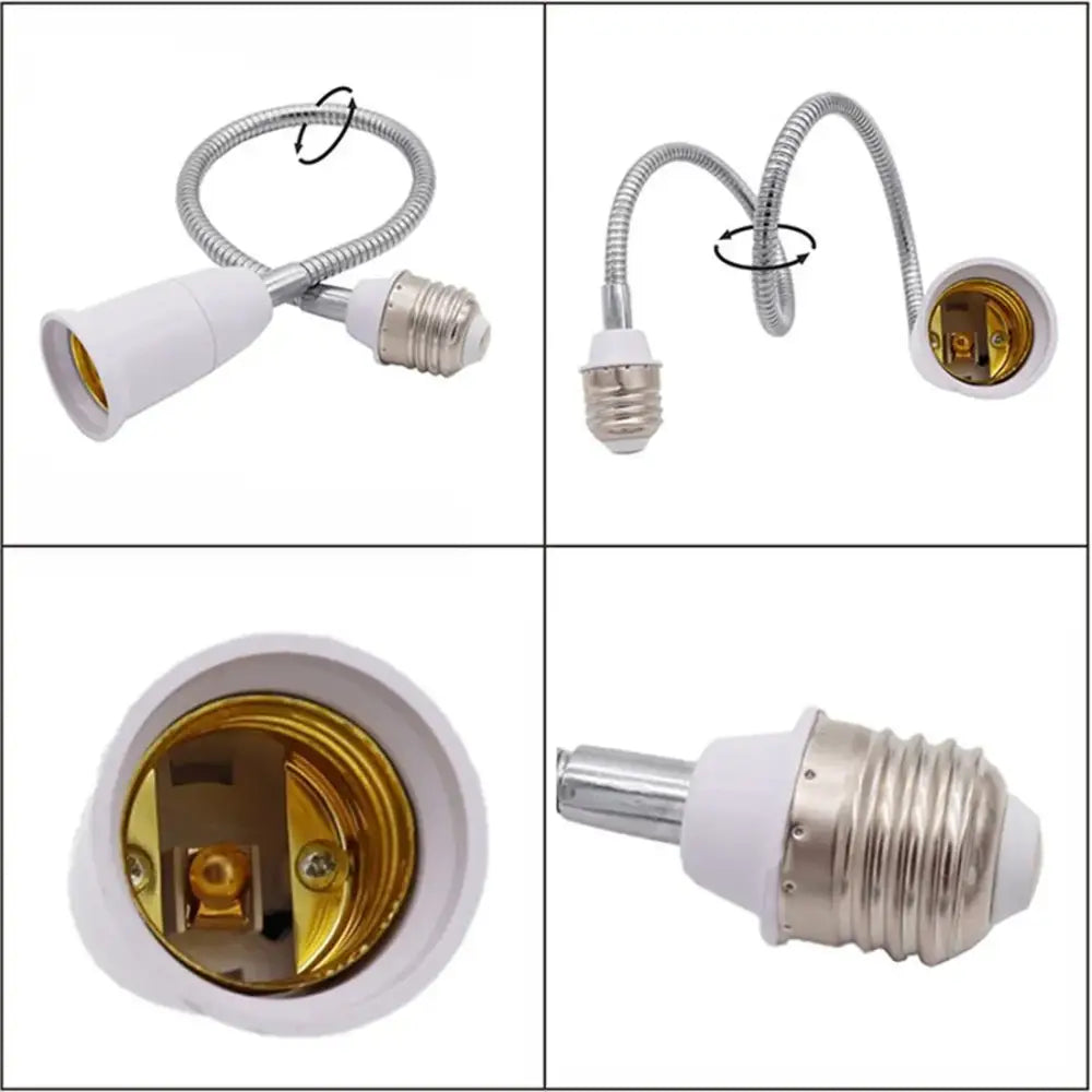 White Gold Lamp Adaptor