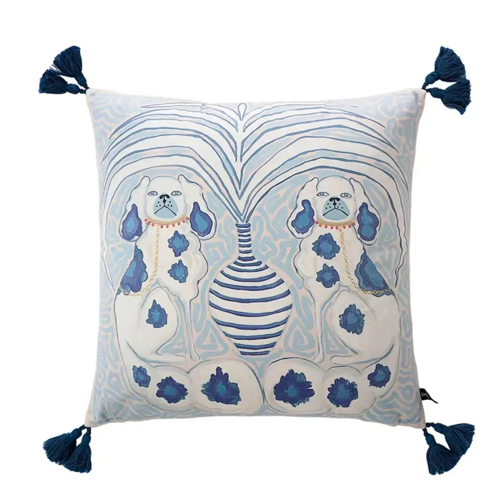 Green Handmade Lumbar Pillow